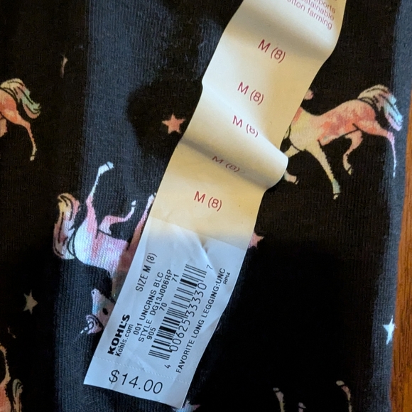 SO Black unicorn Print Leggings - Picture 2 of 4